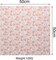 Pre-cut Fabric Cotton Quilting Squares – 10 pcs 20 x 20 Inch Pink Floral Gingham Patchwork Sewing Fabric Bundle for DIY Crafts & Home Décor
